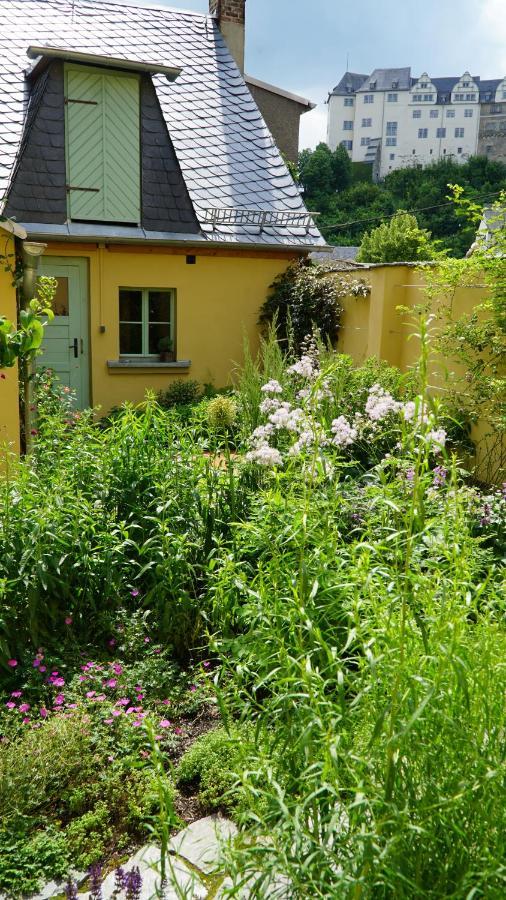 Pension Zum Hirschstein Greiz Exterior photo
