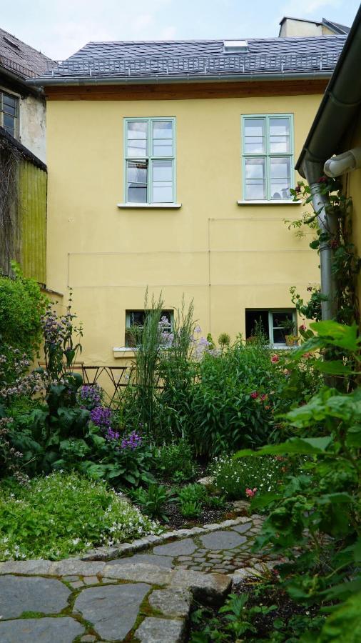 Pension Zum Hirschstein Greiz Exterior photo
