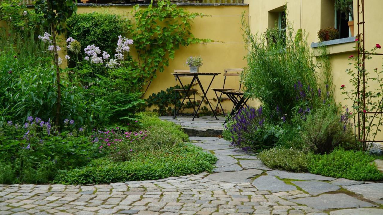 Pension Zum Hirschstein Greiz Exterior photo